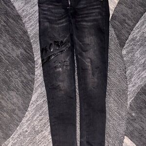 Amiri Varsity 22 Logo Jeans (Open For Offers)